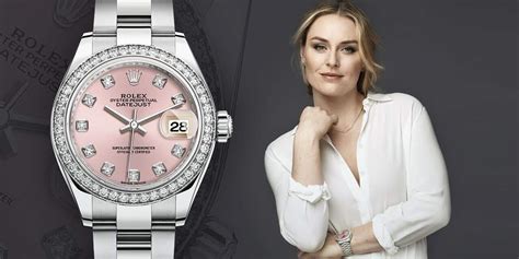 women wearing rolex watches.